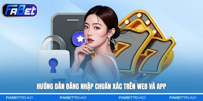 Hướng dẫn đăng nhập chuẩn xác trên web và app